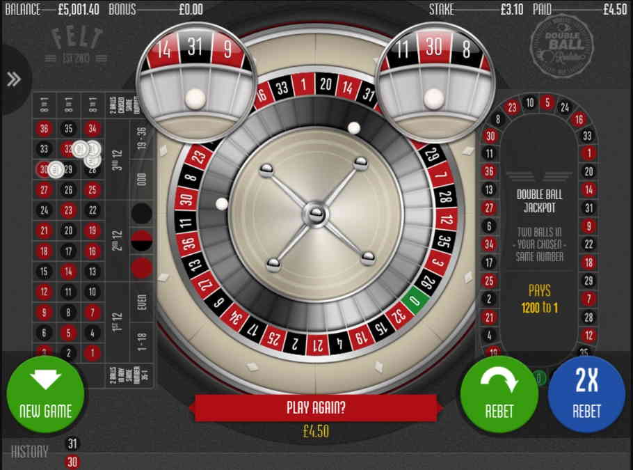 Дабл Рулетка - новый тип азартных развлечений в казино